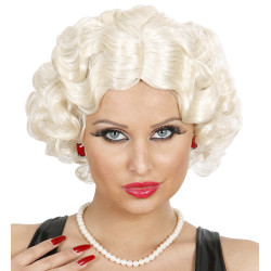 Paruka charleston blond krátká